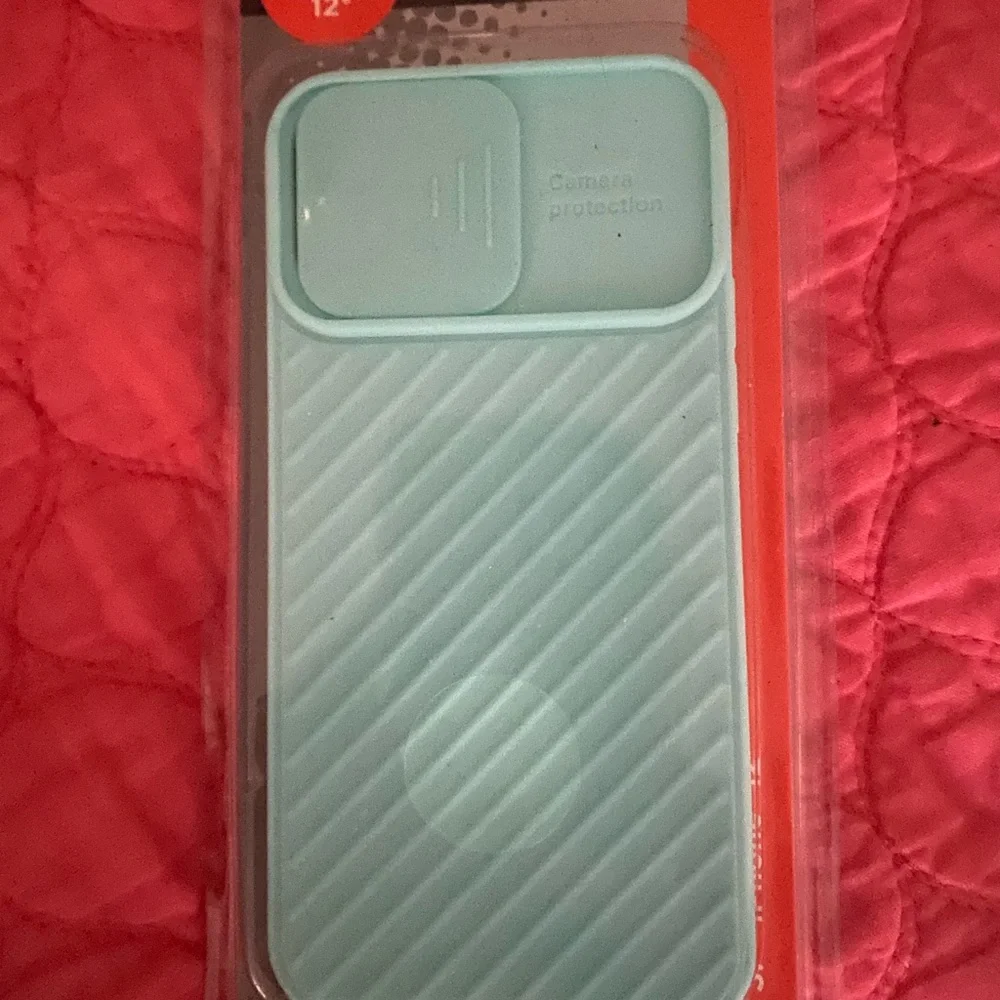 iPhone 12 case with camera protector cover